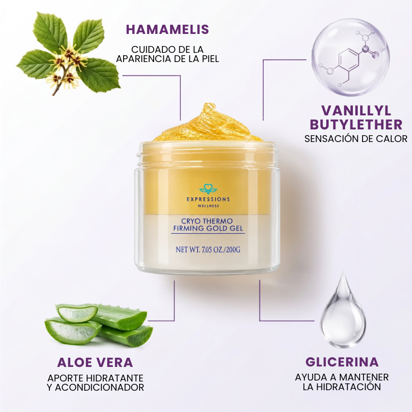 Bye celulitis - Crema criotermica de oro + envío gratis! Paga al recibir.