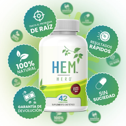 El alivio para las hemorroides que las cremas no te dan. - Hem hero. OFERTA ESPECIAL. Pídelo hoy y paga cuando llegue a tus manos